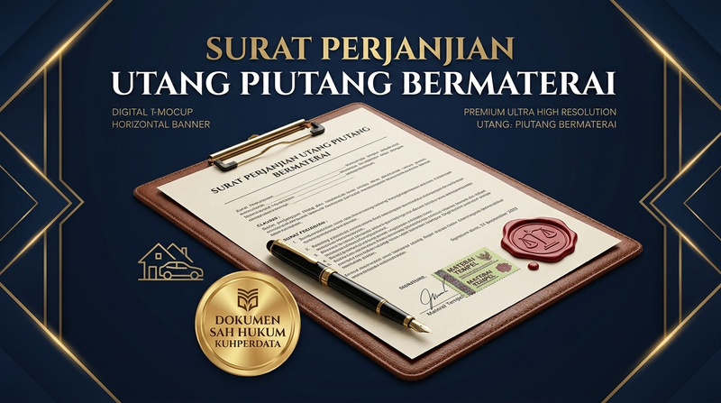 Highlight image for Surat Somasi Hutang Piutang & Peringatan Hukum Wanprestasi Debitur (.DOCX)