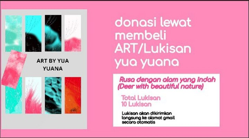 Highlight image 1 for Rusa dengan alam yang indah (Deer with beautiful nature)