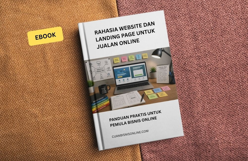 Highlight image 1 for Rahasia Website dan Landing Page untuk Jualan Online