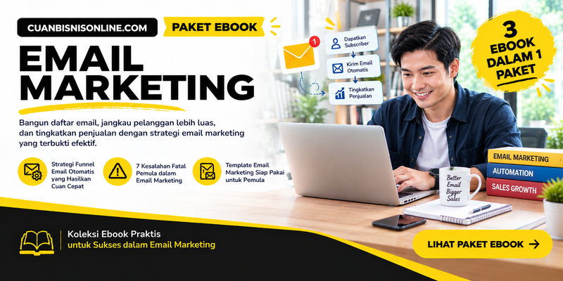 Highlight image for Paket Ebook Email Marketing – 3 Ebook Siap Akses