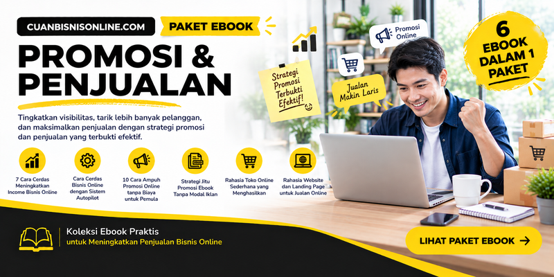 Highlight image for Paket Ebook Promosi & Penjualan – 6 Ebook Siap Akses